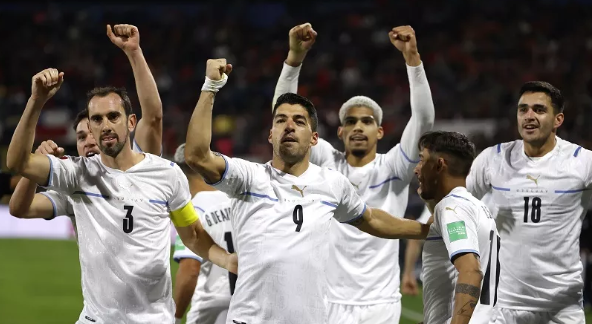 2022年世界杯乌拉圭队阵容，2022世界杯乌拉圭国家队阵容