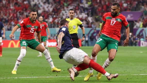 2022年世界杯VAR回顾：为什么埃尔南德斯在对阵摩洛哥对布法尔的犯规没有判罚