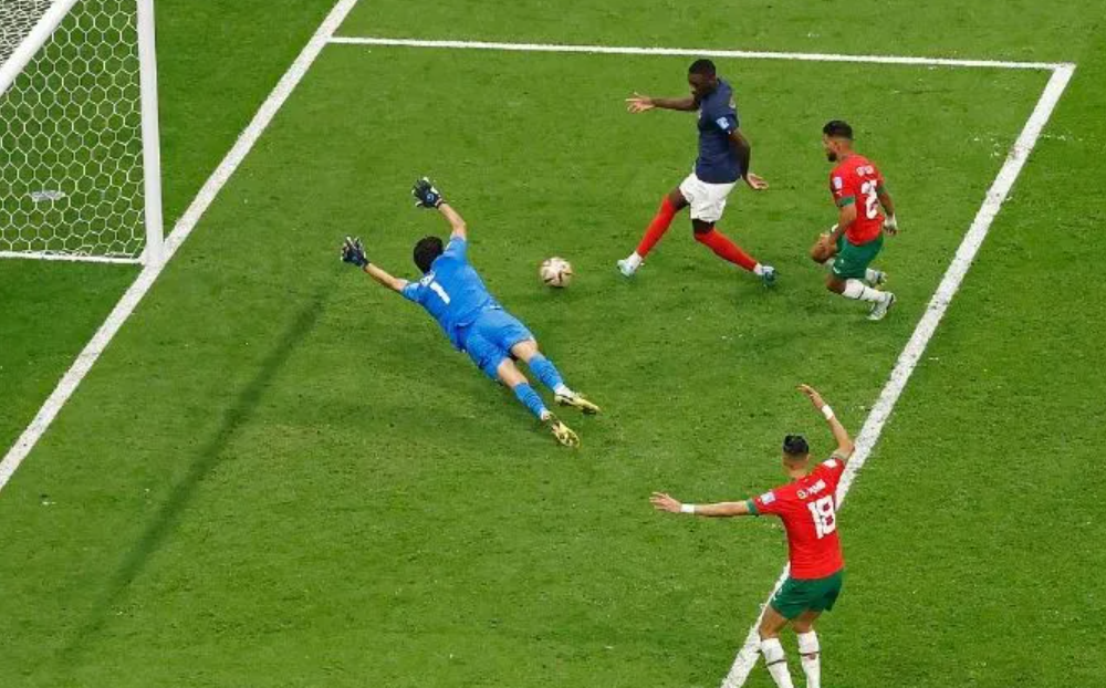 法国2-0摩洛哥